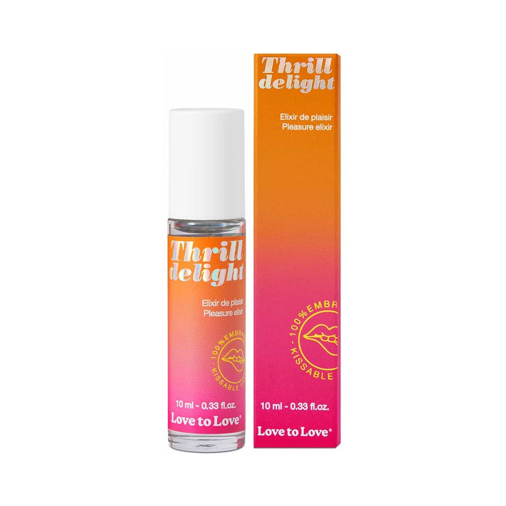 Love to Love Thrill Delight Pleasure Elixir – 0.33 oz Intimate Arousal Serum for Women