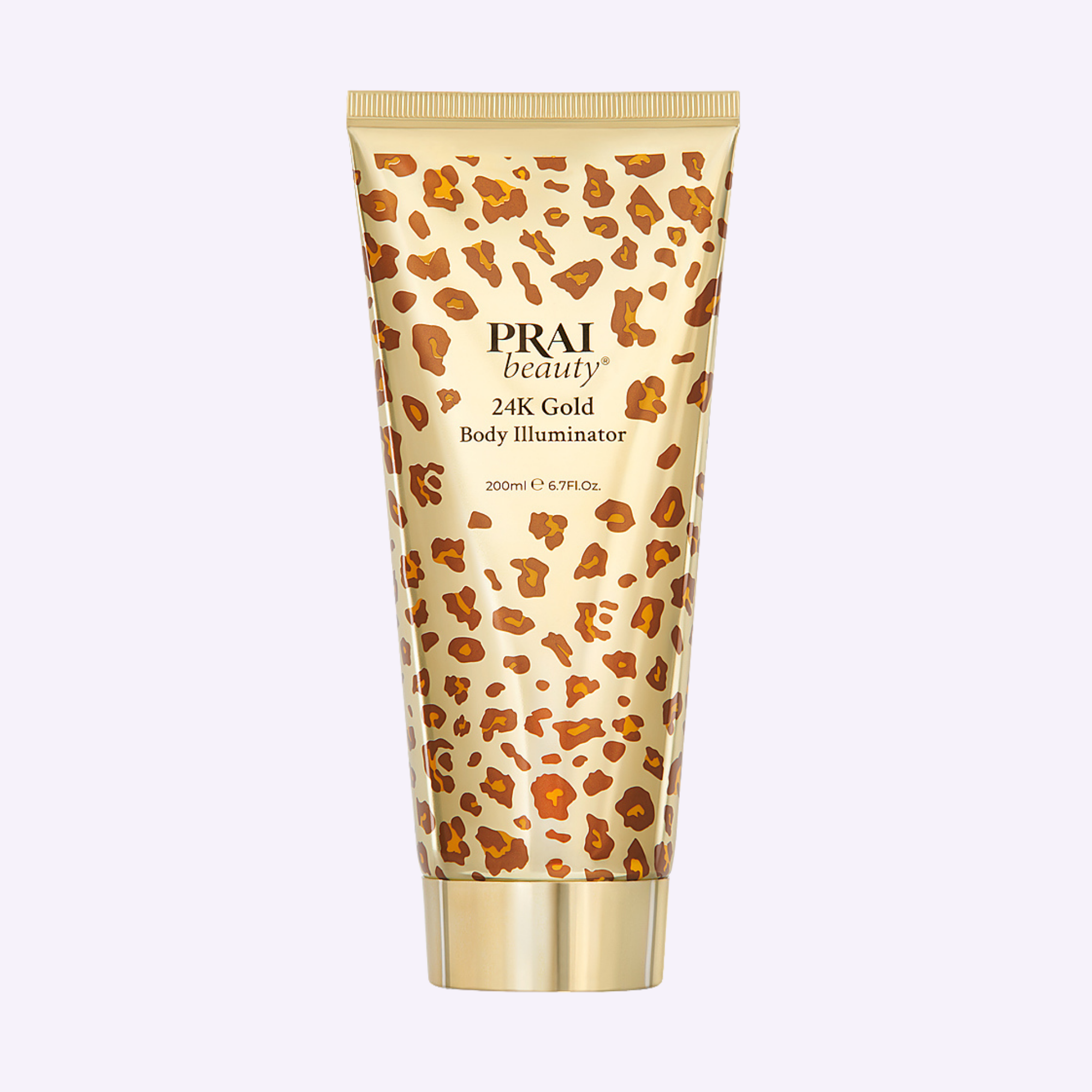 24K Gold Body Illuminator - Limited Animal Print Design 