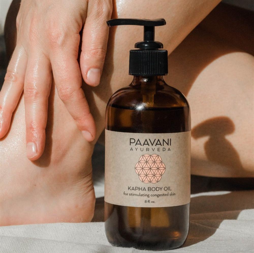 Kapha Energizing Ayurvedic Body Oil for Oily & Congested Skin