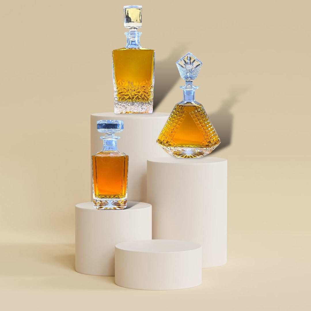 Whiskey Decanter - Rectangle - 750ML-4