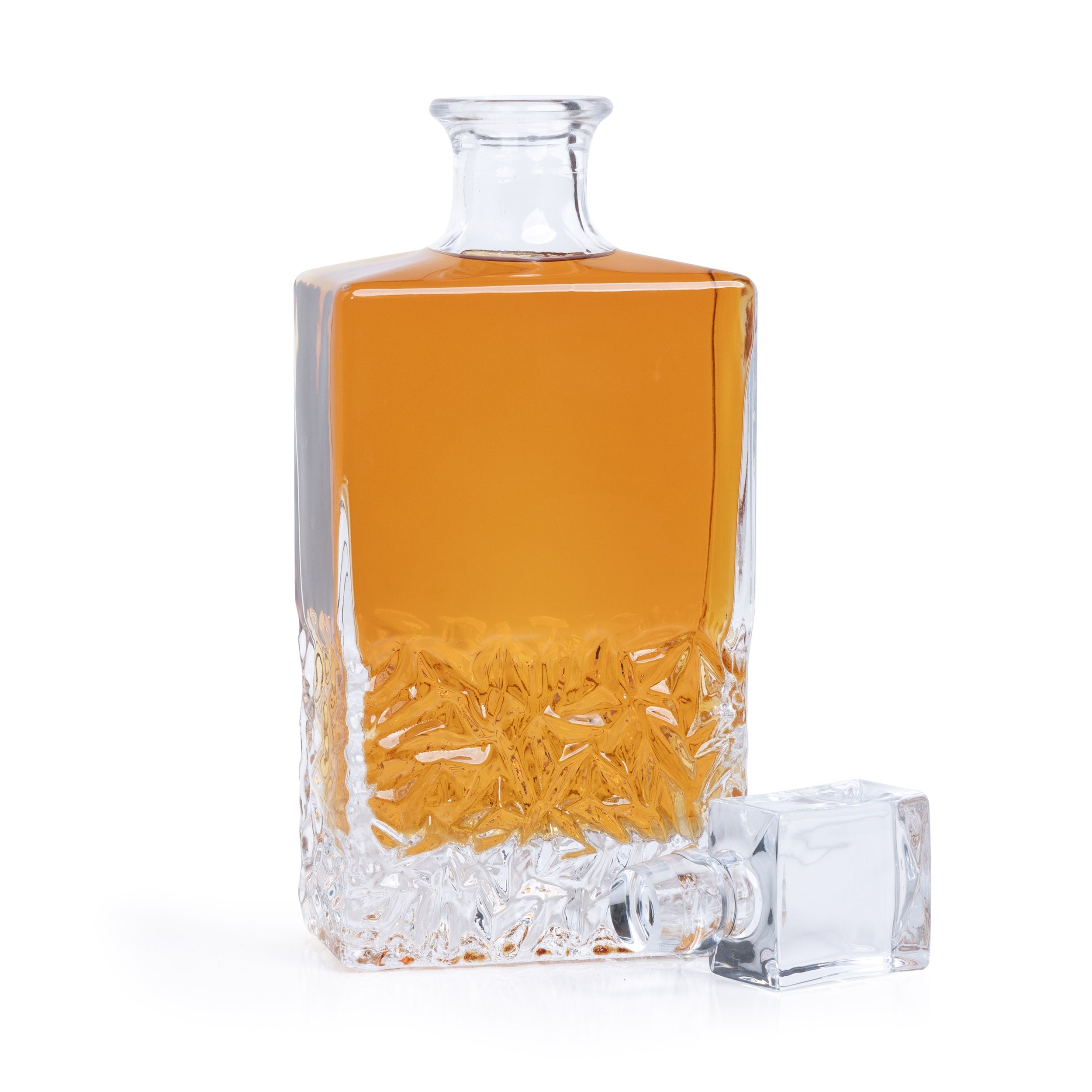 Whiskey Decanter - Rectangle - 750ML-3