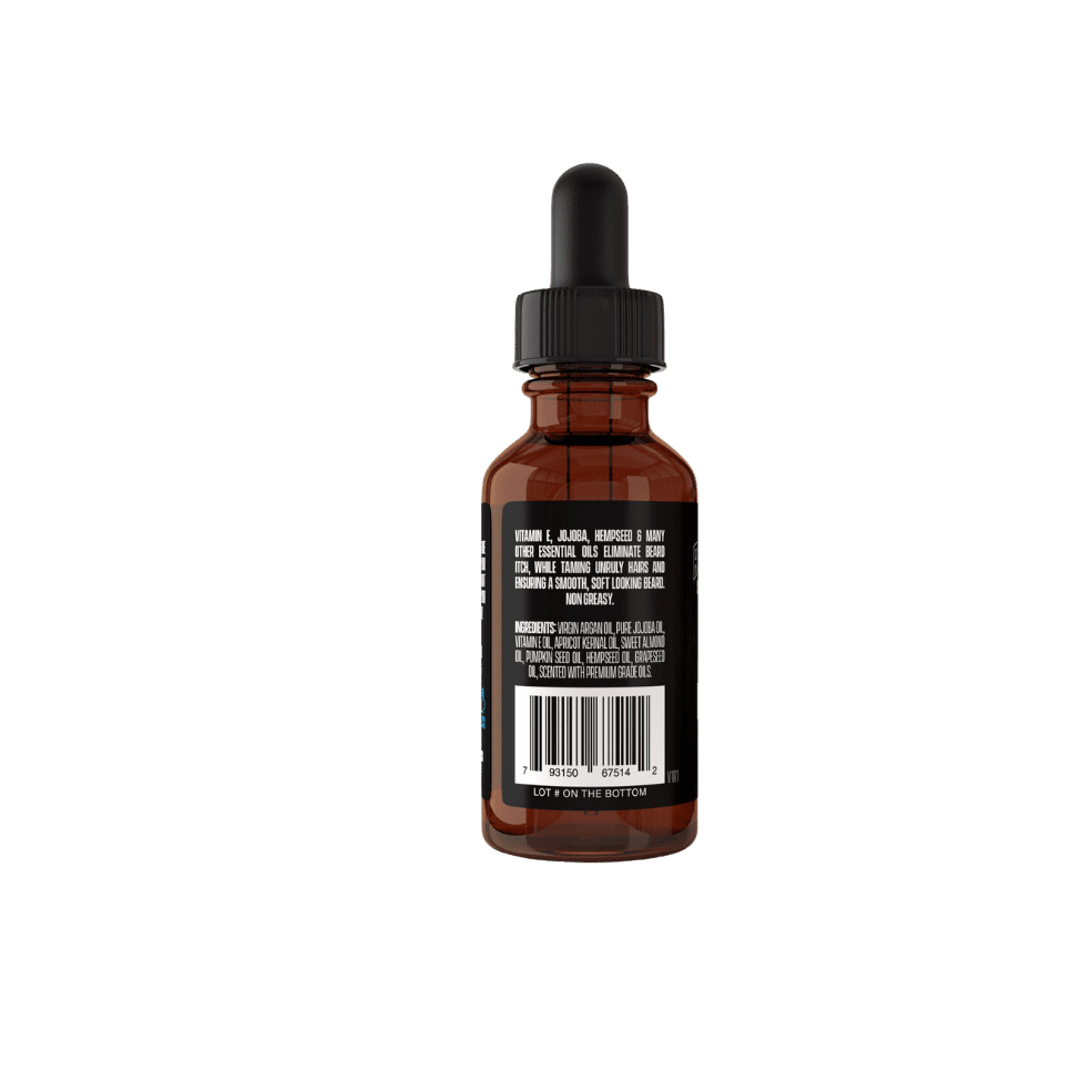 Beard Oil Sandalwood Musk – Premium Beard Growth & Conditioning Oil for Men with Argan & Jojoba