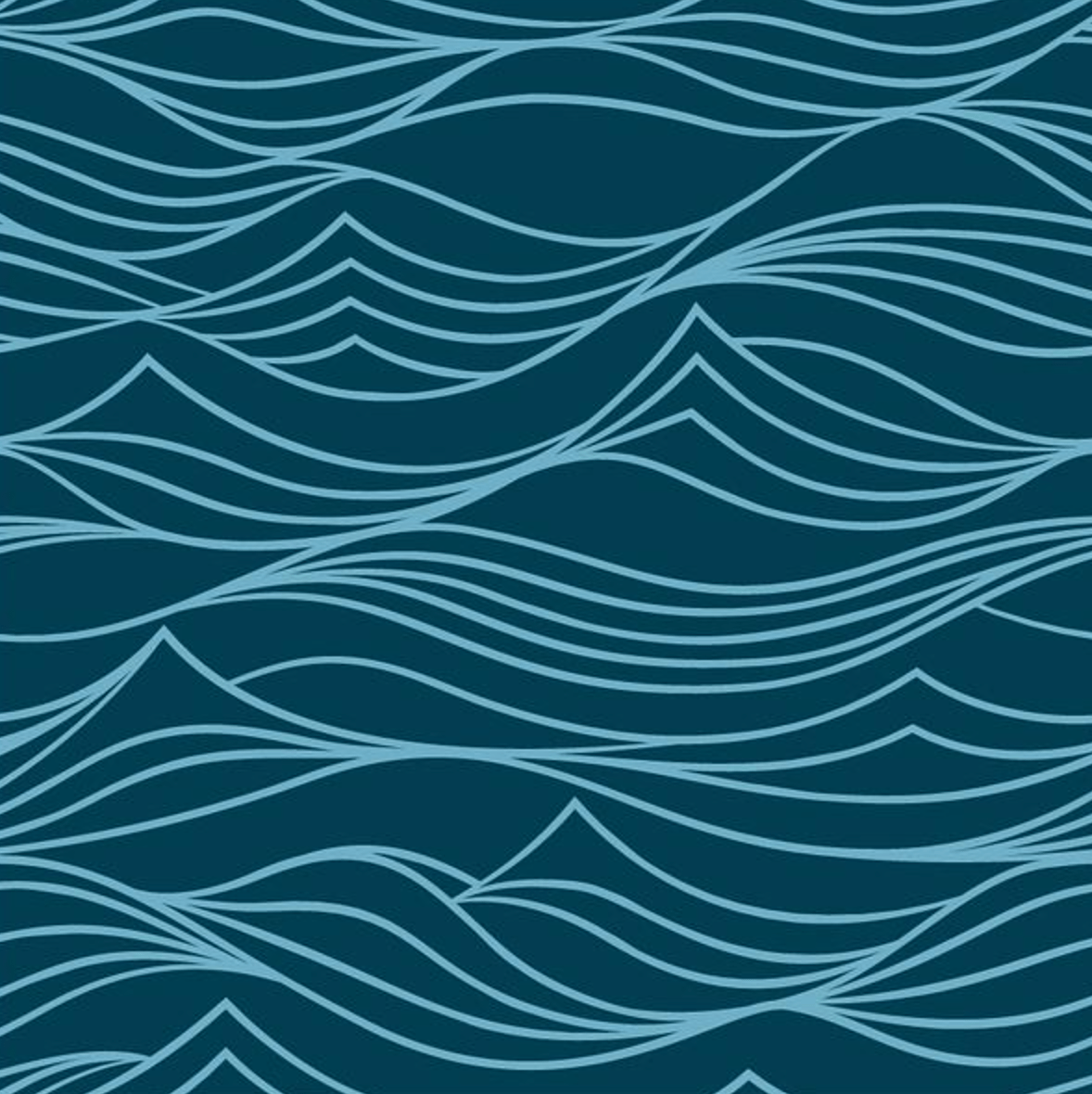 Eco-Friendly Reusable Ocean Furoshiki Gift Wrap – Whales & Waves Design, Supports Marine Conservation