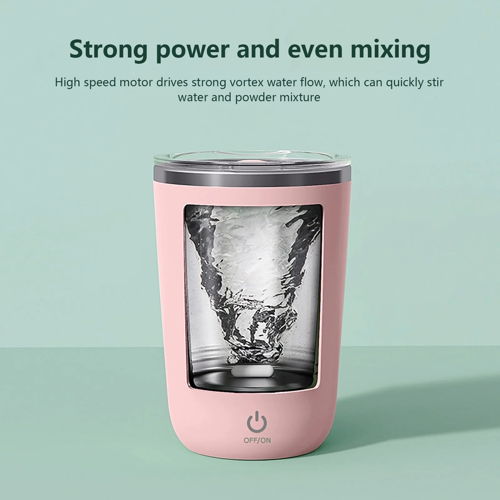 Moocorvic Automatic Magnetic Stirring Coffee Mug, Rotating Home Office Travel Mixing Cup Funny Electric Stainless Steel Self Mixing Coffee Tumbler