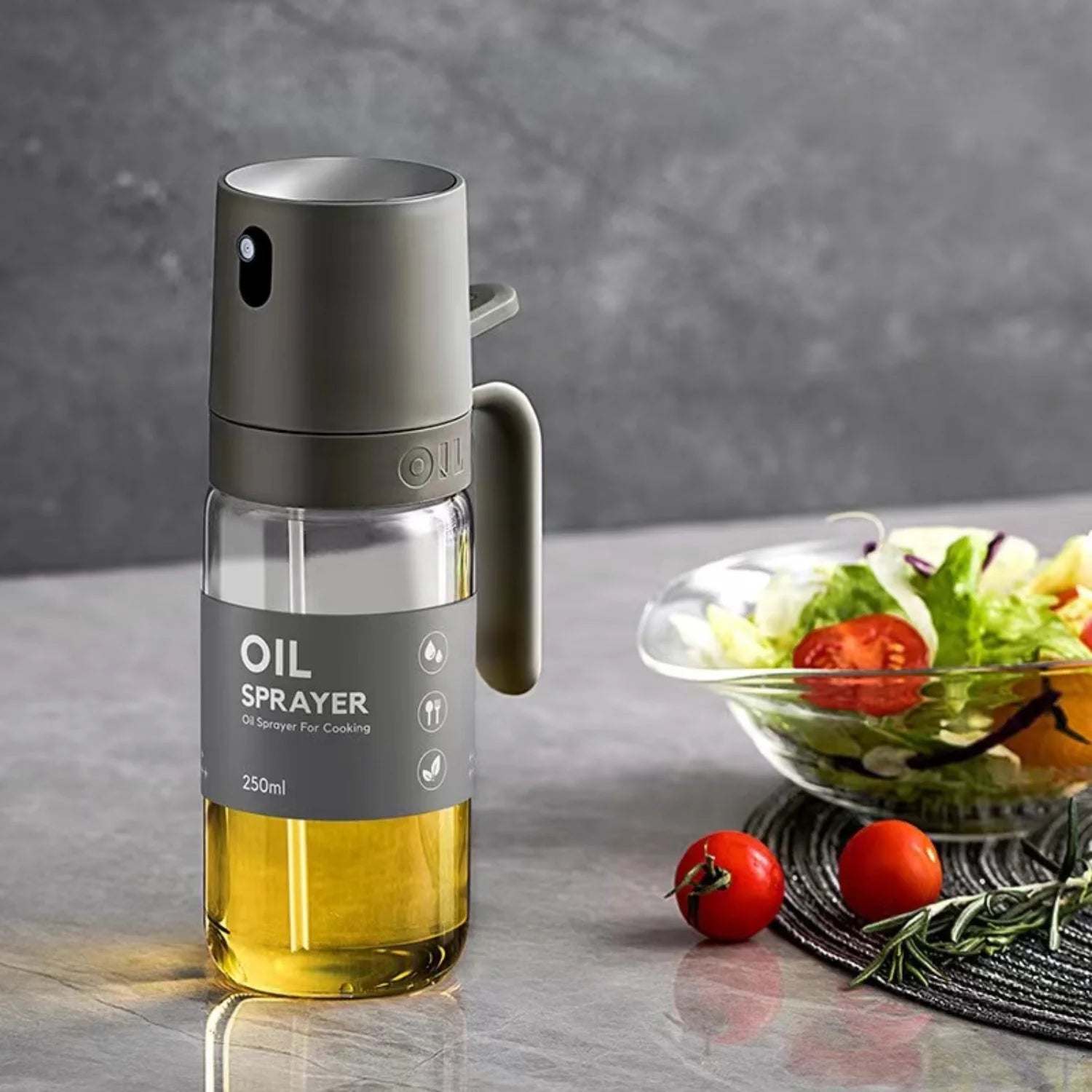 JEEXI Oil Sprayer for Cooking, Advanced Olive Oil Spray Bottle Mister, Kitchen Gadgets Accessories for Air Fryer, Salad, BBQ, Kitchen Baking, Roasting
