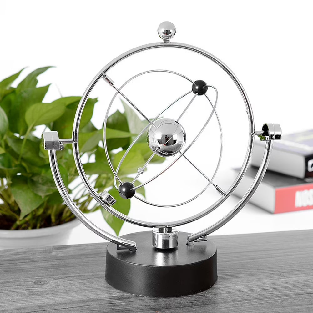 JZROCKER Kinetic Orbital Revolving Gadget Perpetual Motion Desk Office Art Decor Toy Gift