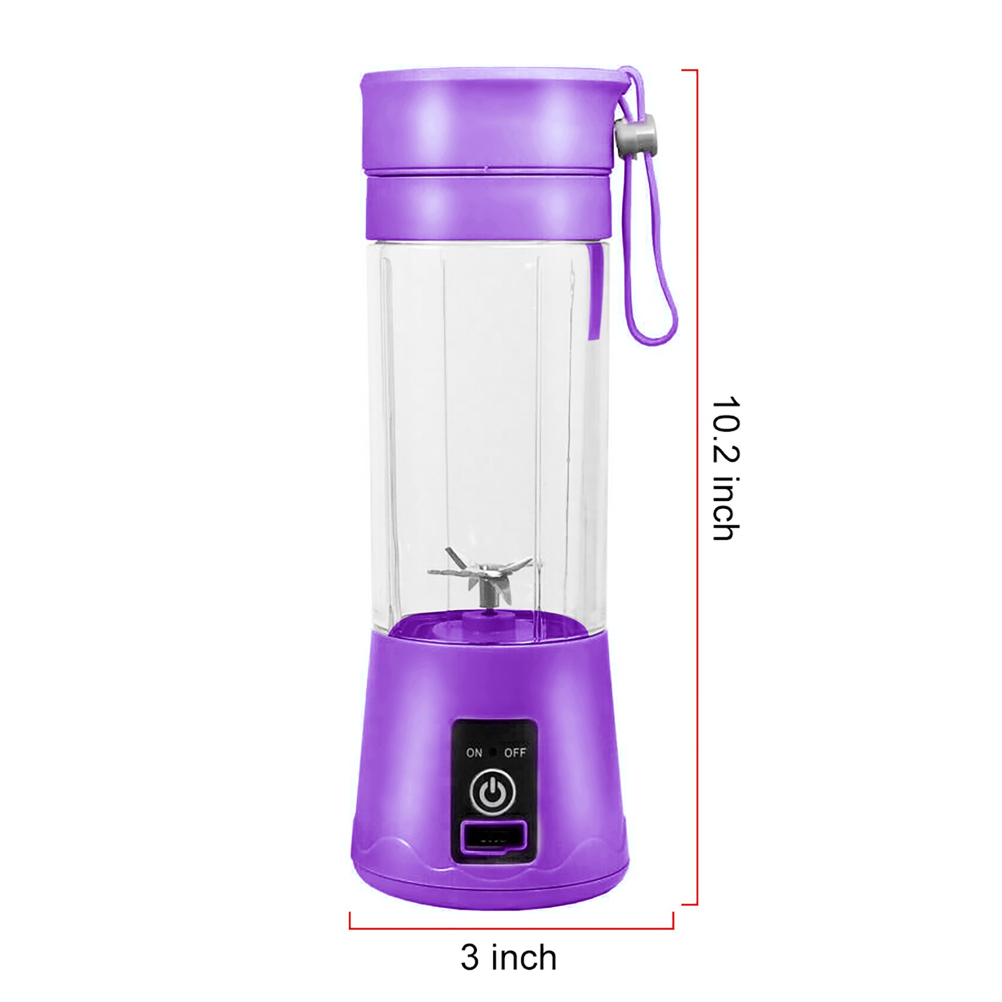 Dg-Direct 180 W 0.4 Qt Portable Blender, Blue