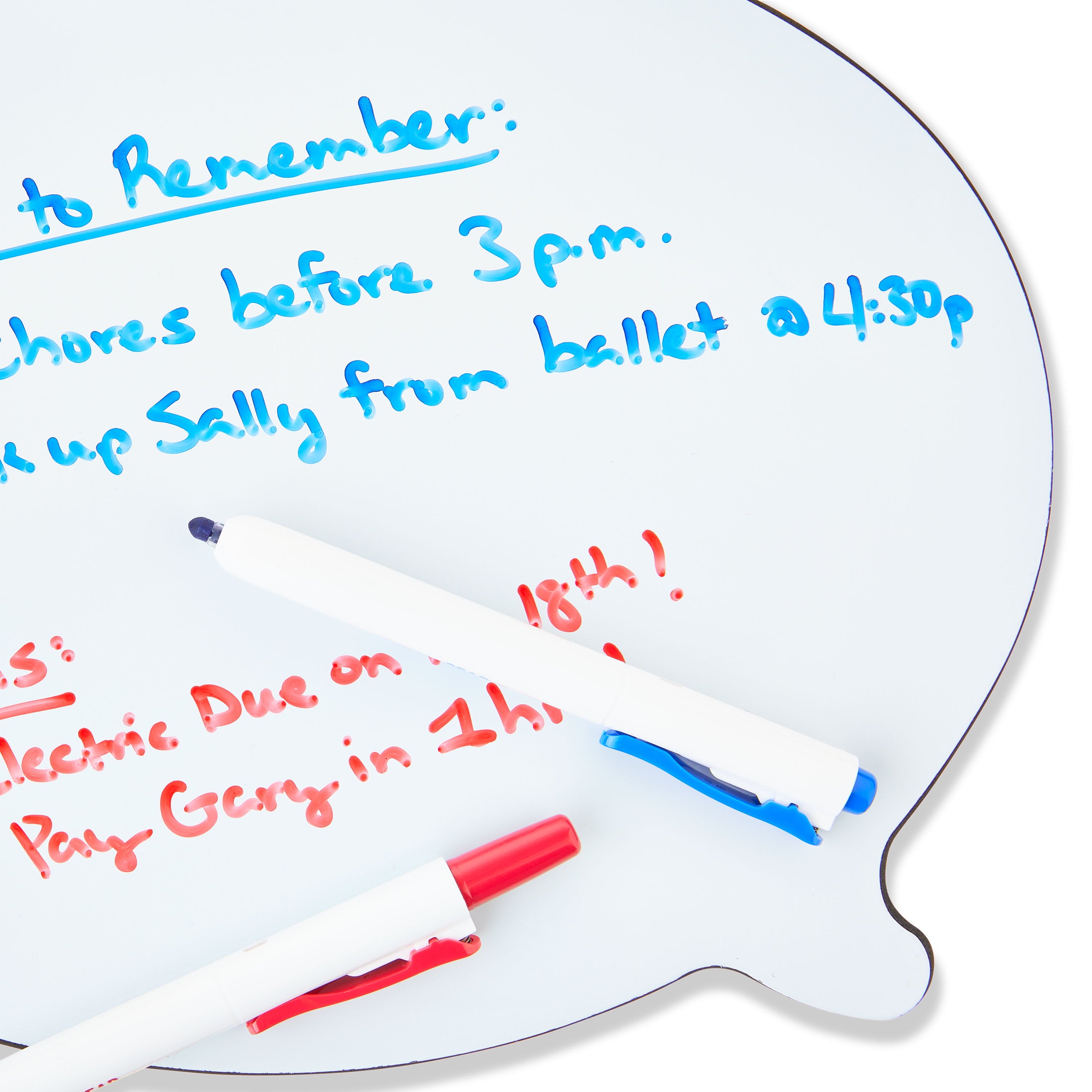Pen+Gear Low-Odor Retractable Dry Erase Markers, Fine Point, Muti Colors, 16 Count