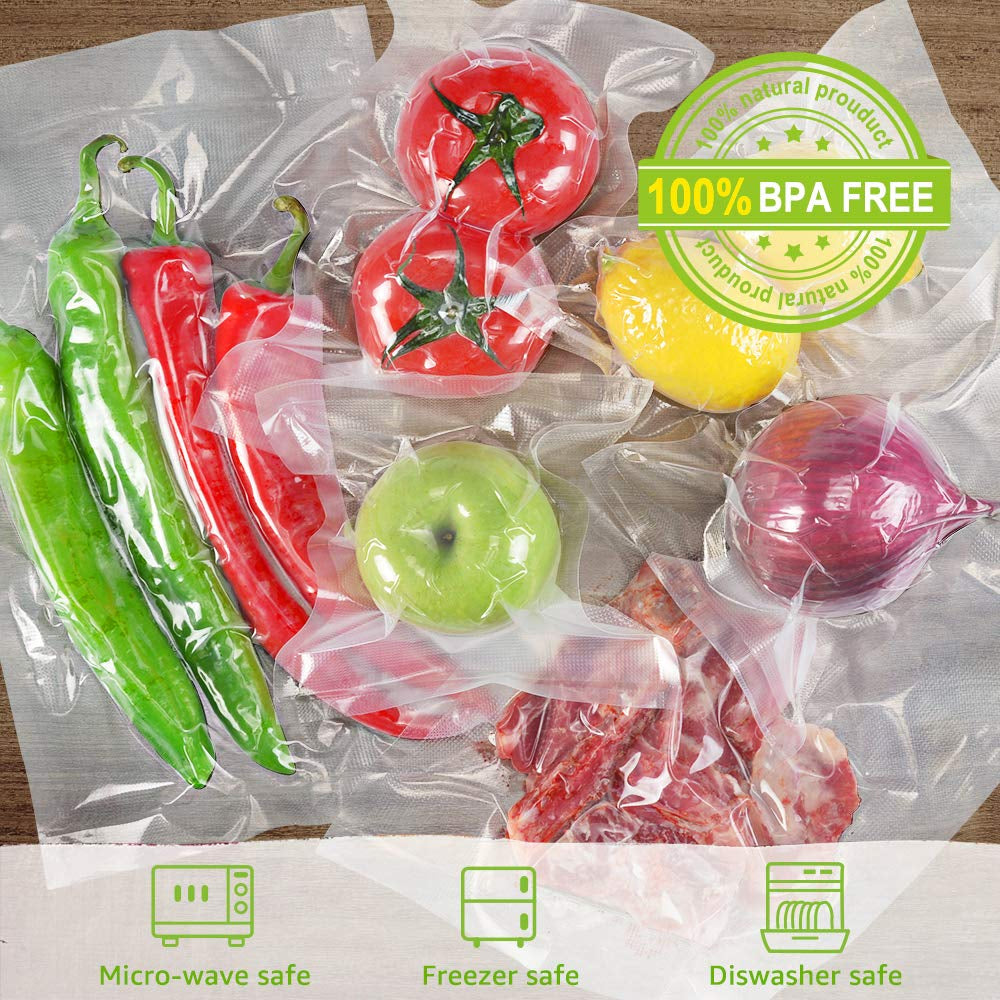 Boxlegend Vacuum Seal Bags for Food, 2 Packs 11''X20' Food Saver Rolls, Food Vacuum Sealer Bags