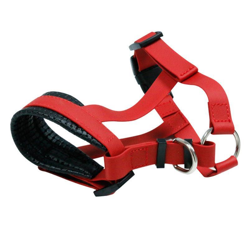 Adjustable No-Eat Dog Muzzle with Durable Multifunctional Collar for Safe Pet Training 