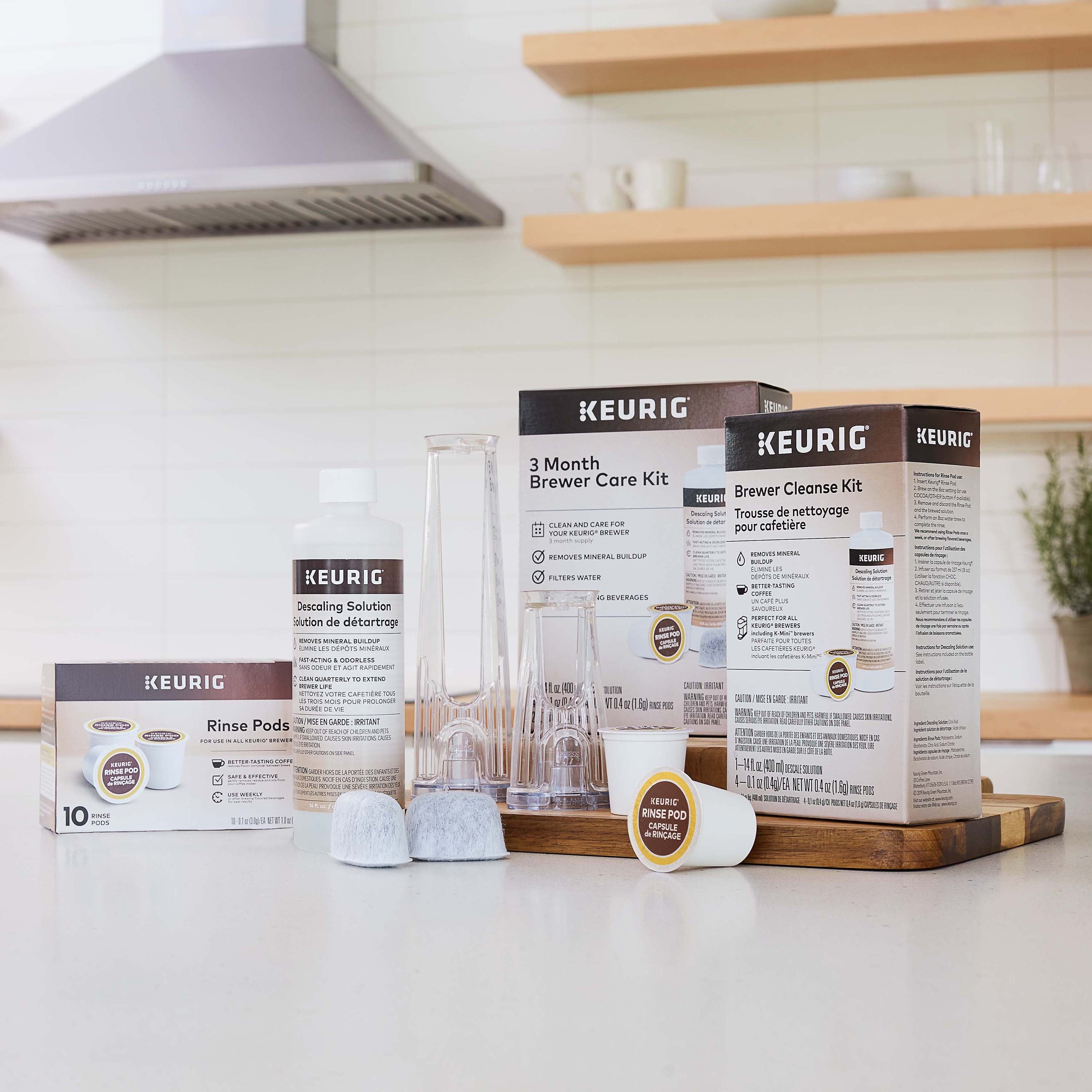 Keurig Tall Handle Filter and 2 Water Filter Cartridges