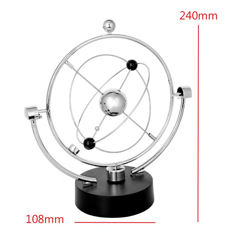 JZROCKER Kinetic Orbital Revolving Gadget Perpetual Motion Desk Office Art Decor Toy Gift