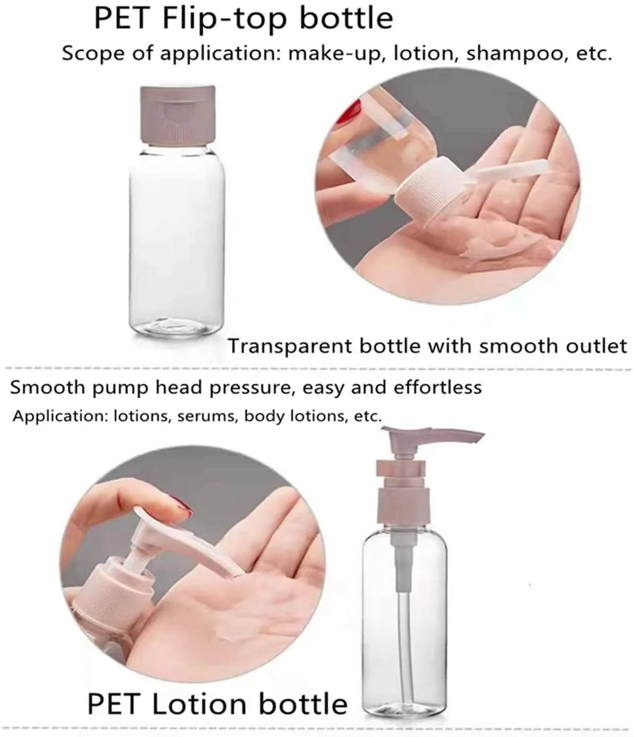 Somnr 11-Pack Travel Bottles Set – Leak-Proof Toiletry Containers for Shampoo & Liquids, Portable & Tsa-Approved