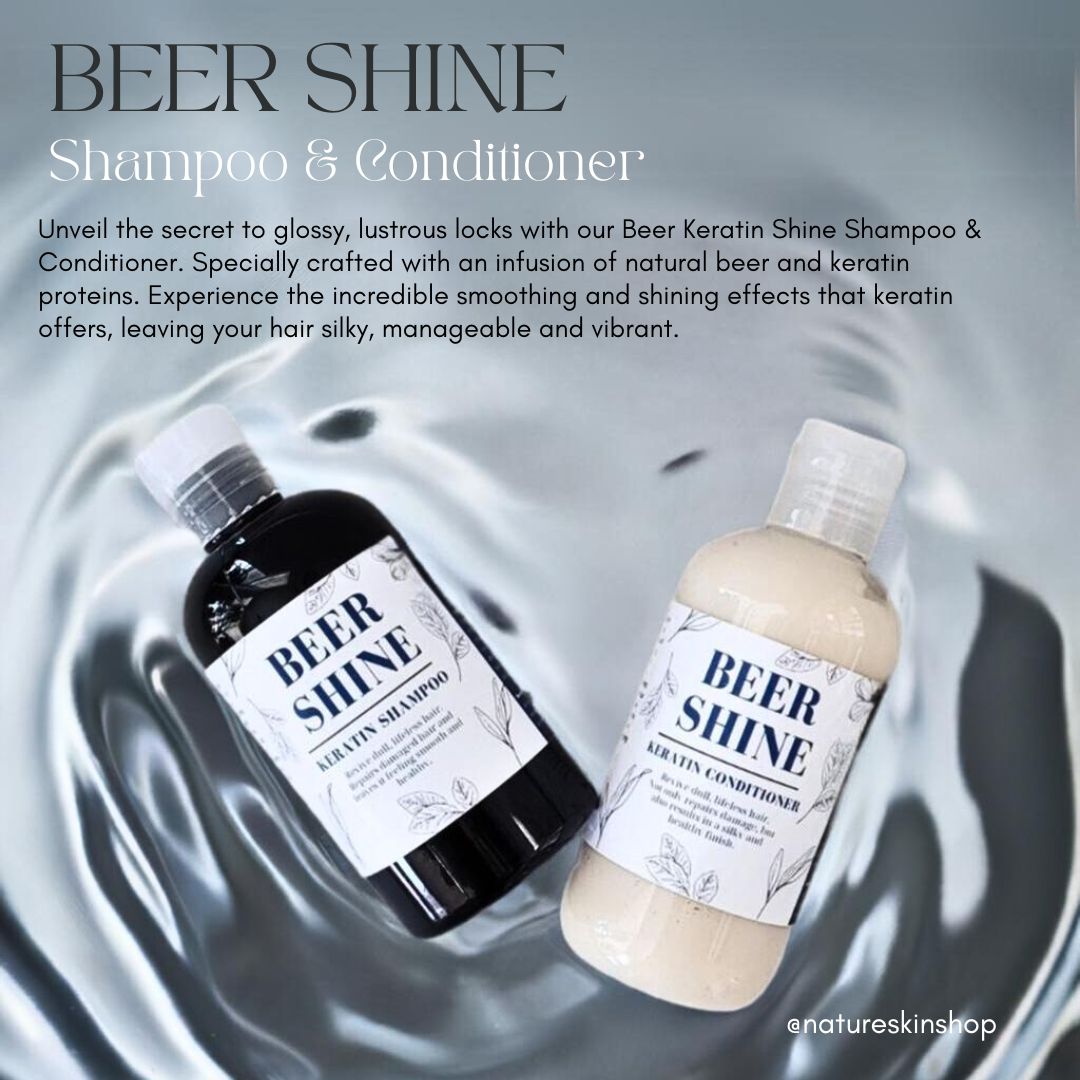 Beer Shine Keratin Repair Shampoo