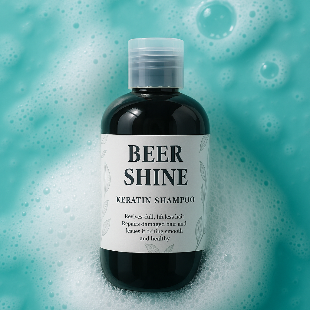 Beer Shine Keratin Repair Shampoo
