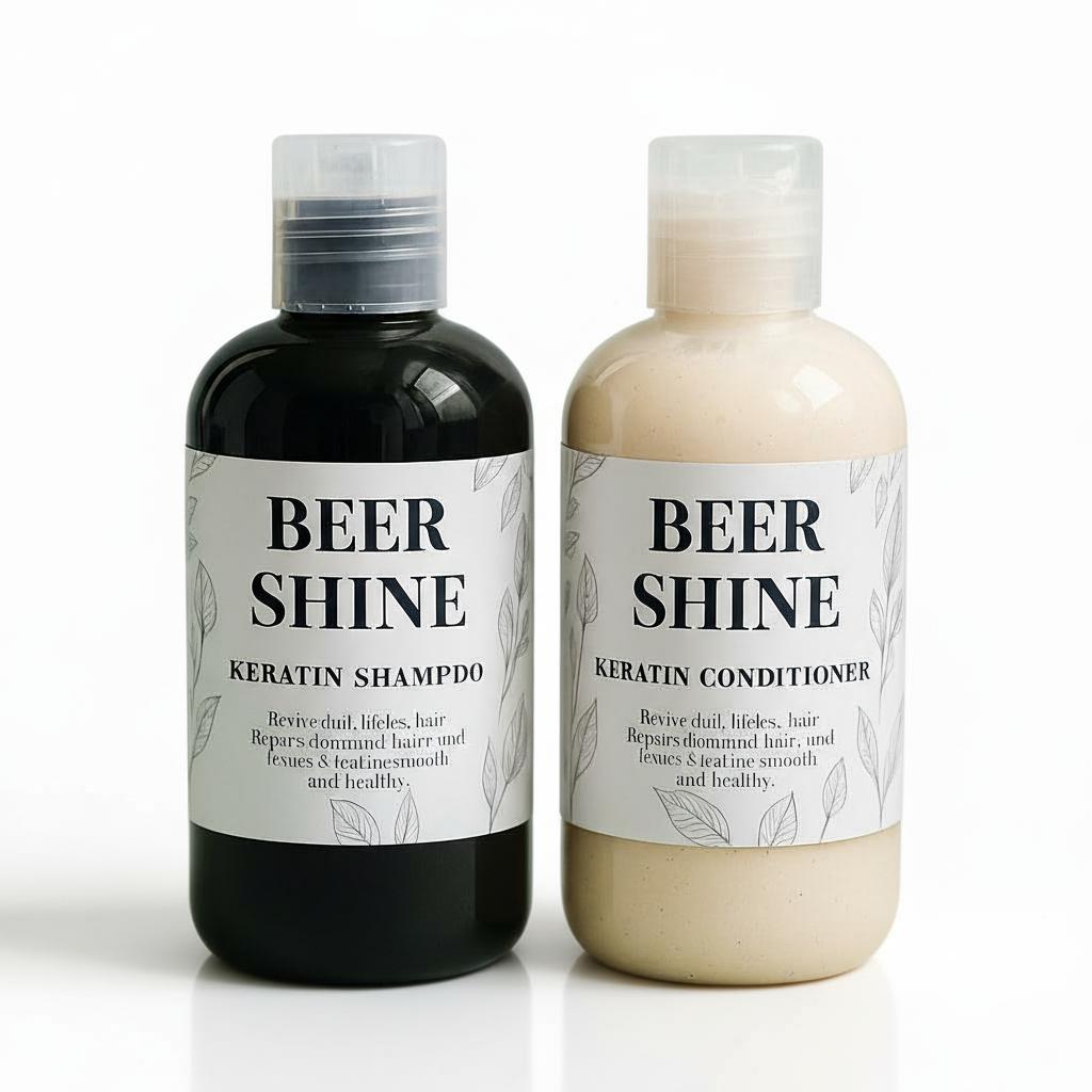 Beer Shine Keratin Repair Shampoo