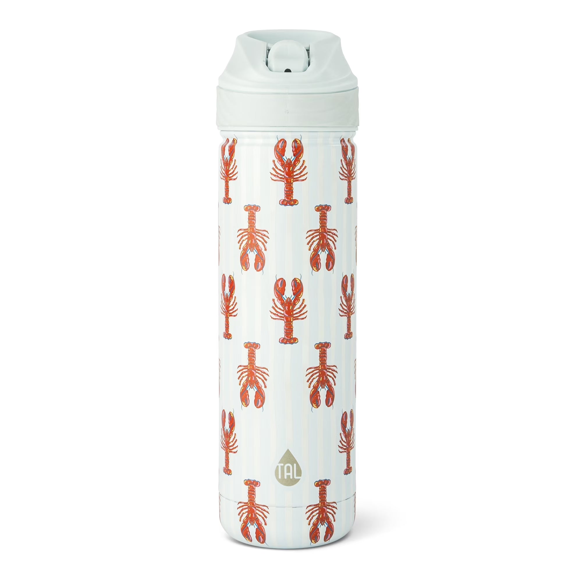TAL 26Oz Stainless Steel Ranger Water Bottle with Easy Sip Straw, Sage