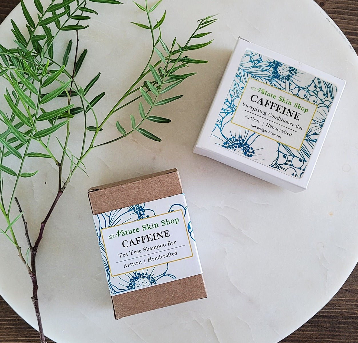 Caffeine Infused Hair Thickening Conditioner Bar - Energize & Strengthen for Fuller Hair
