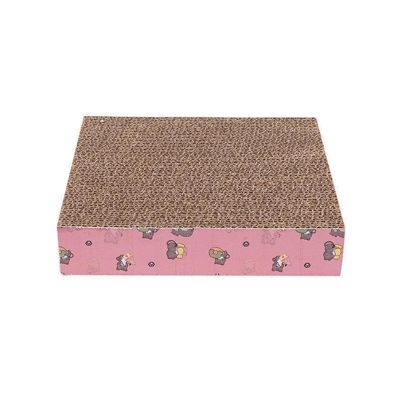 Ultimate Cat Scratcher Lounge - Premium Corrugated Cardboard with Catnip Bonus (Wave Design)