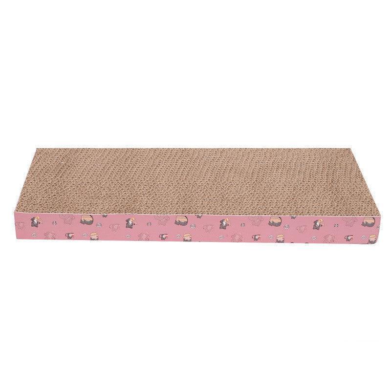 Ultimate Cat Scratcher Lounge - Premium Corrugated Cardboard with Catnip Bonus (Wave Design)