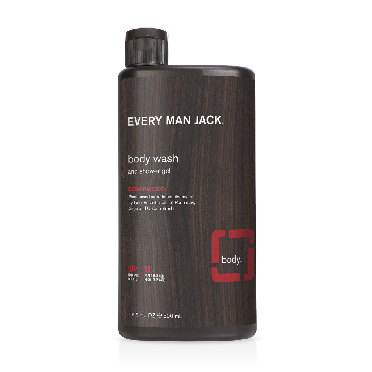 Every Man Jack Wash, Cedarwood (1x16.9 OZ)-0