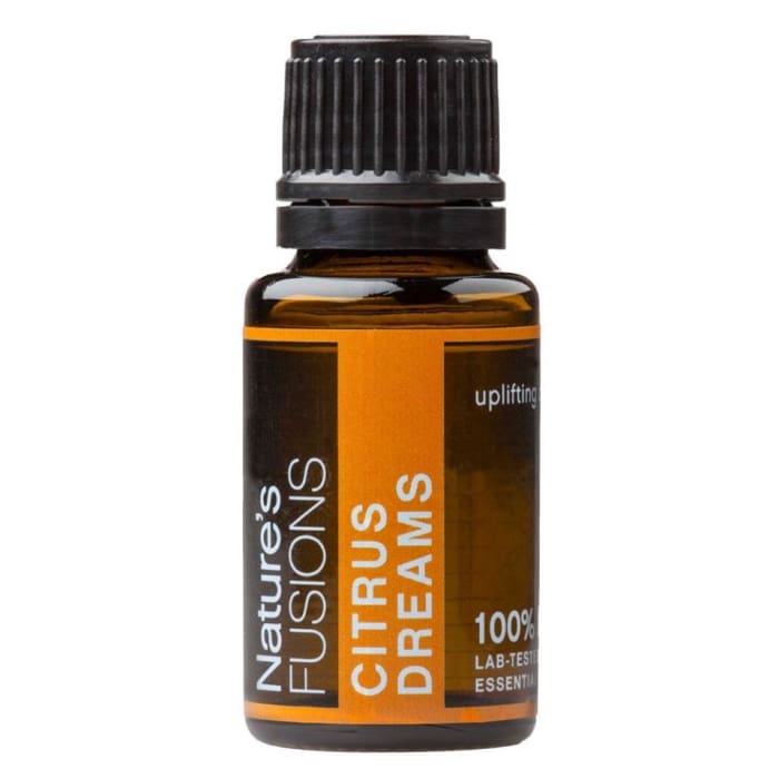 Uplifting Citrus Vanilla Essential Oil Blend - 15ml | Aromatherapy for Positivity & Wellness