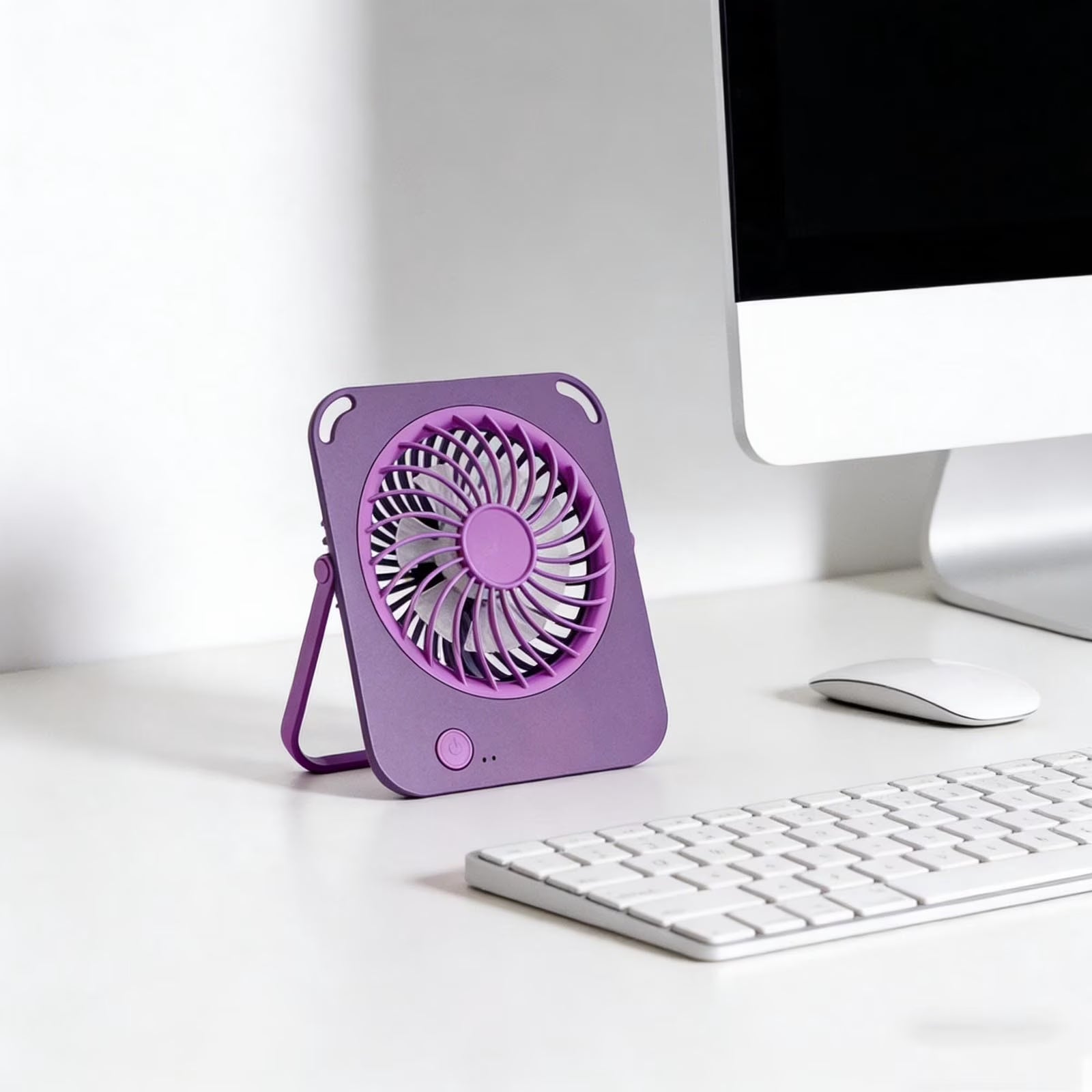 USB Desktop Fan High Wind Power Portable Mini Fan Quiet Personal Cooling for Office Home Travel by PALIFEUR