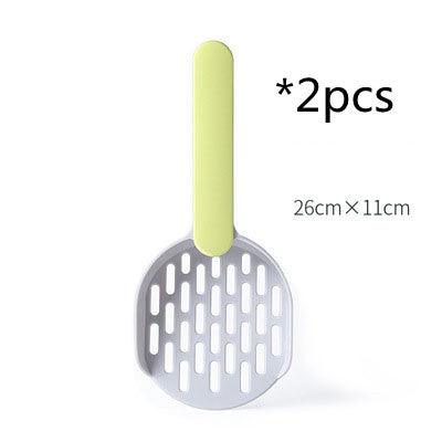 Ultimate Cat Litter Scoop - Durable Non-Stick Ergonomic Design for Easy Cleaning