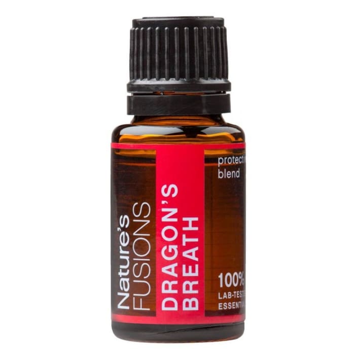 Dragon's Breath Immunity Shield Essential Oil Blend - 15ml | Natural Germ Defense with Clove, Lemon, and Eucalyptus