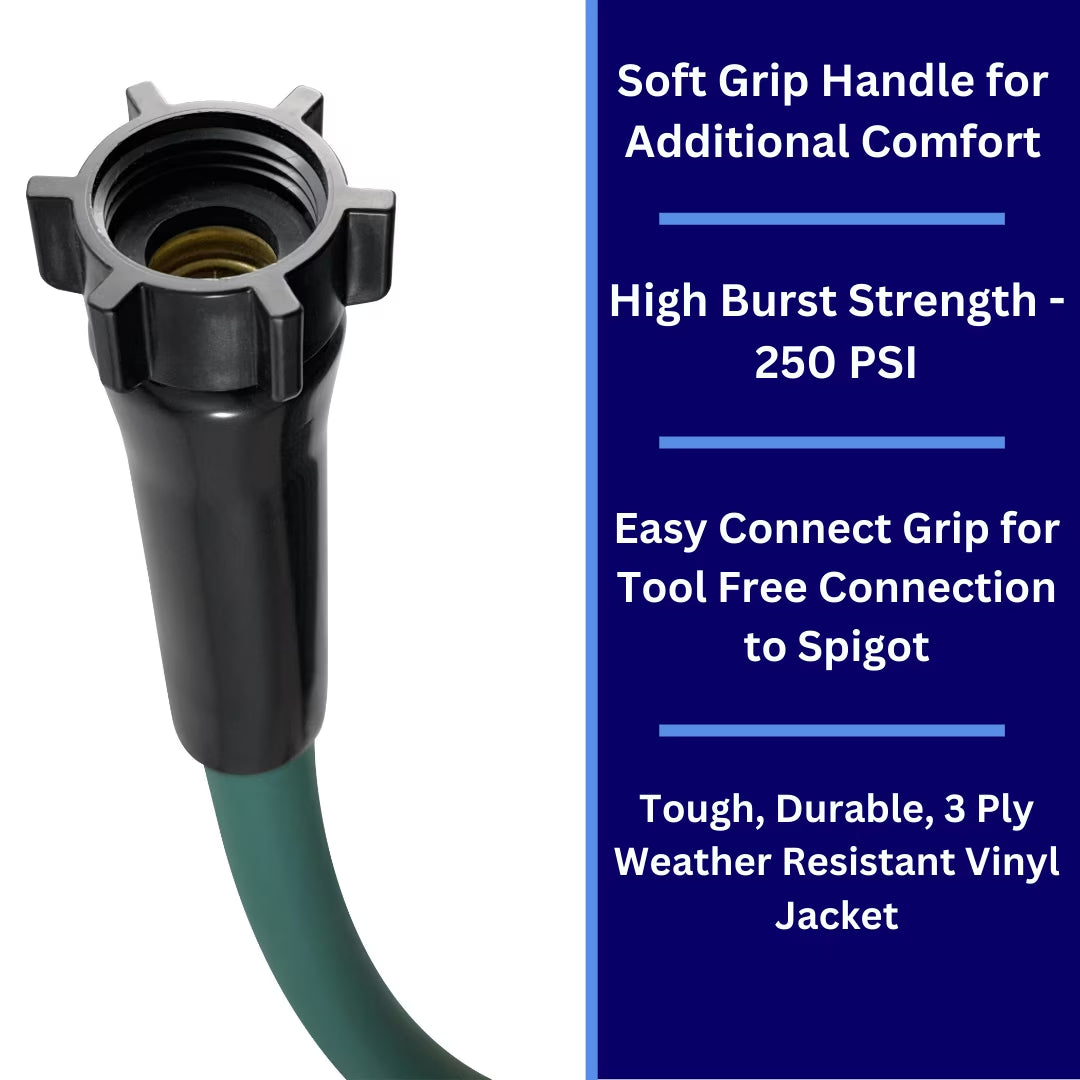 Expert Gardener 5/8-Inch X 25-Foot Light Duty Garden Hose