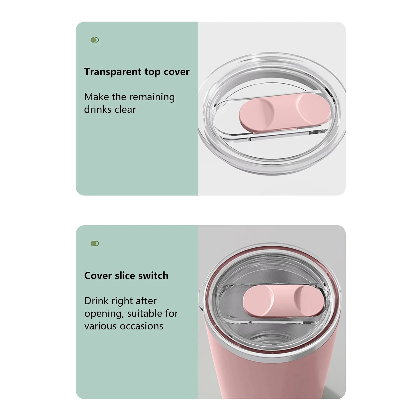 Moocorvic Automatic Magnetic Stirring Coffee Mug, Rotating Home Office Travel Mixing Cup Funny Electric Stainless Steel Self Mixing Coffee Tumbler