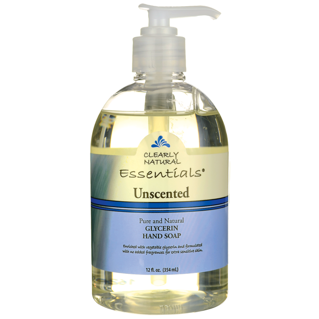 Clearly Naturals Unscented Liquid Soap With Pump (1x12 Oz)-0