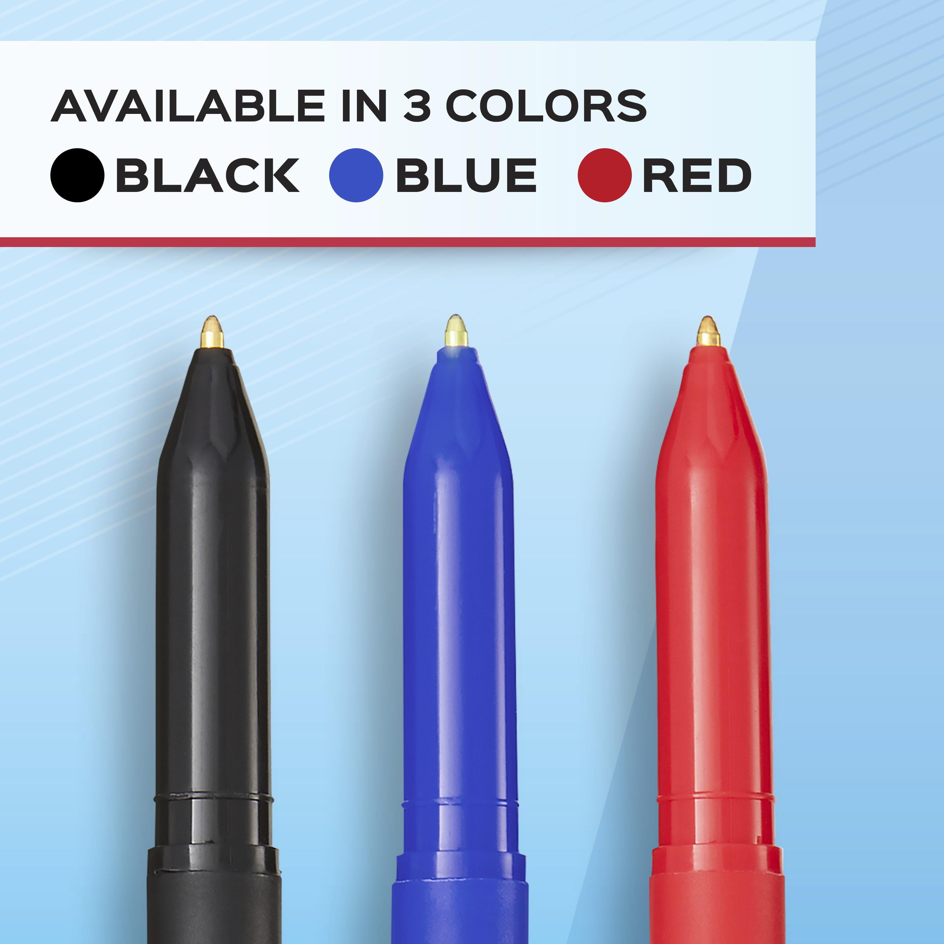 Paper Mate Ballpoint Pens, Write Bros. Black Ink Pen, Medium Point (1.0Mm), 20 Count
