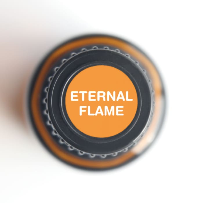 Eternal Flame Focus Blend: 100% Pure Essential Oil for Concentration & Alertness - 15ml