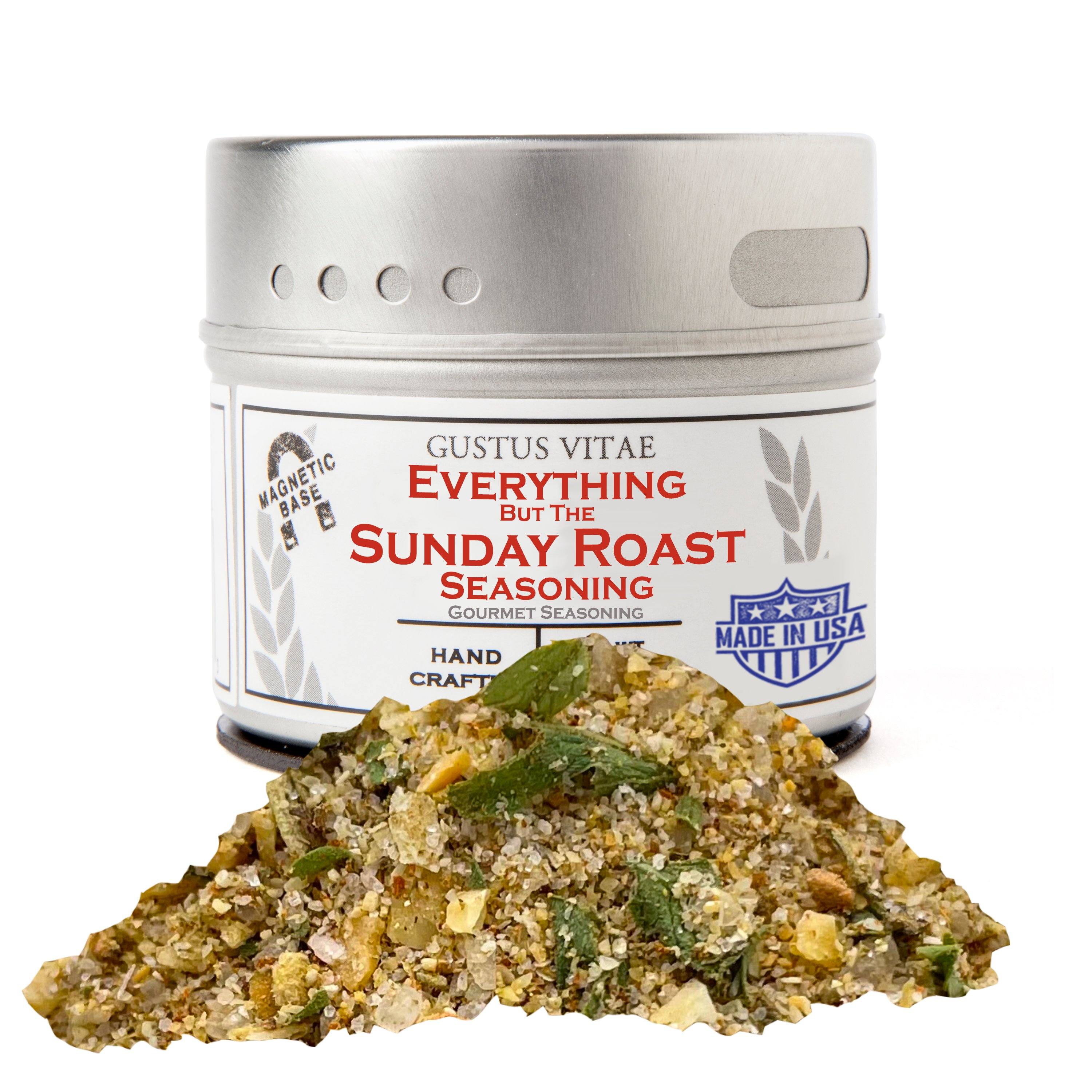 Everything But The Sunday Roast Seasoning – All Natural Gourmet Roast Spice Blend | Perfect for Beef, Poultry, Game & Vegetables | Non-GMO, Small Batch