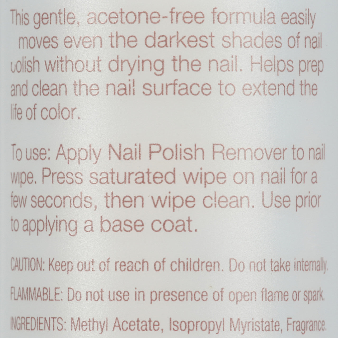 MF Nail Polish Remover – Gentle Acetone-Free Formula (6 oz)