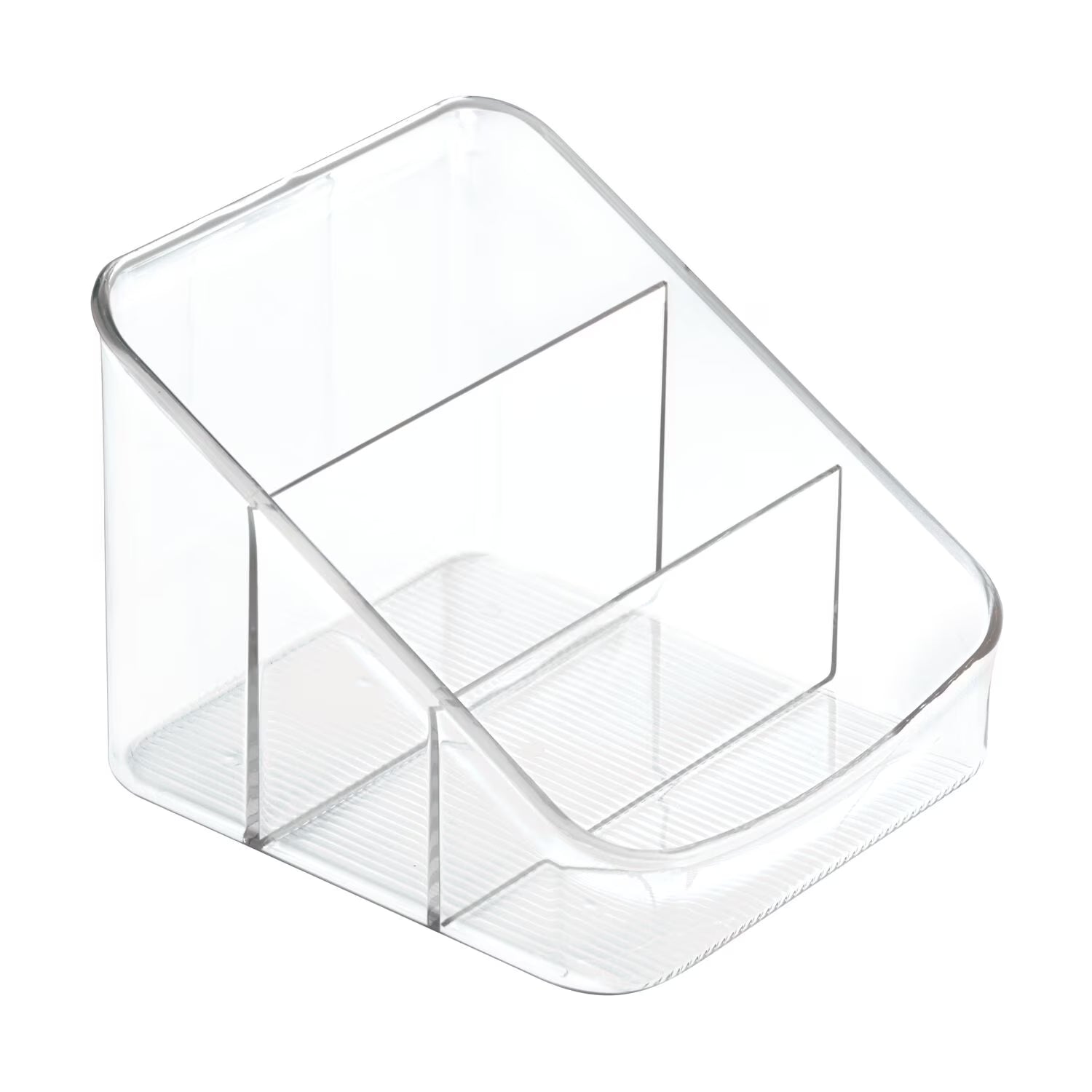 Idesign Clear 3-Tier Linus Packet Organizer Bin