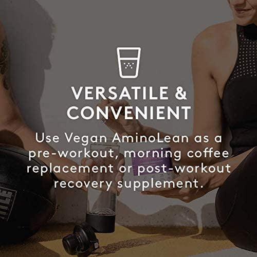 RSP AminoLean – Vegan Acai (7.94 oz) | Plant-Based Amino Acids, Anytime Energy & Weight Management
