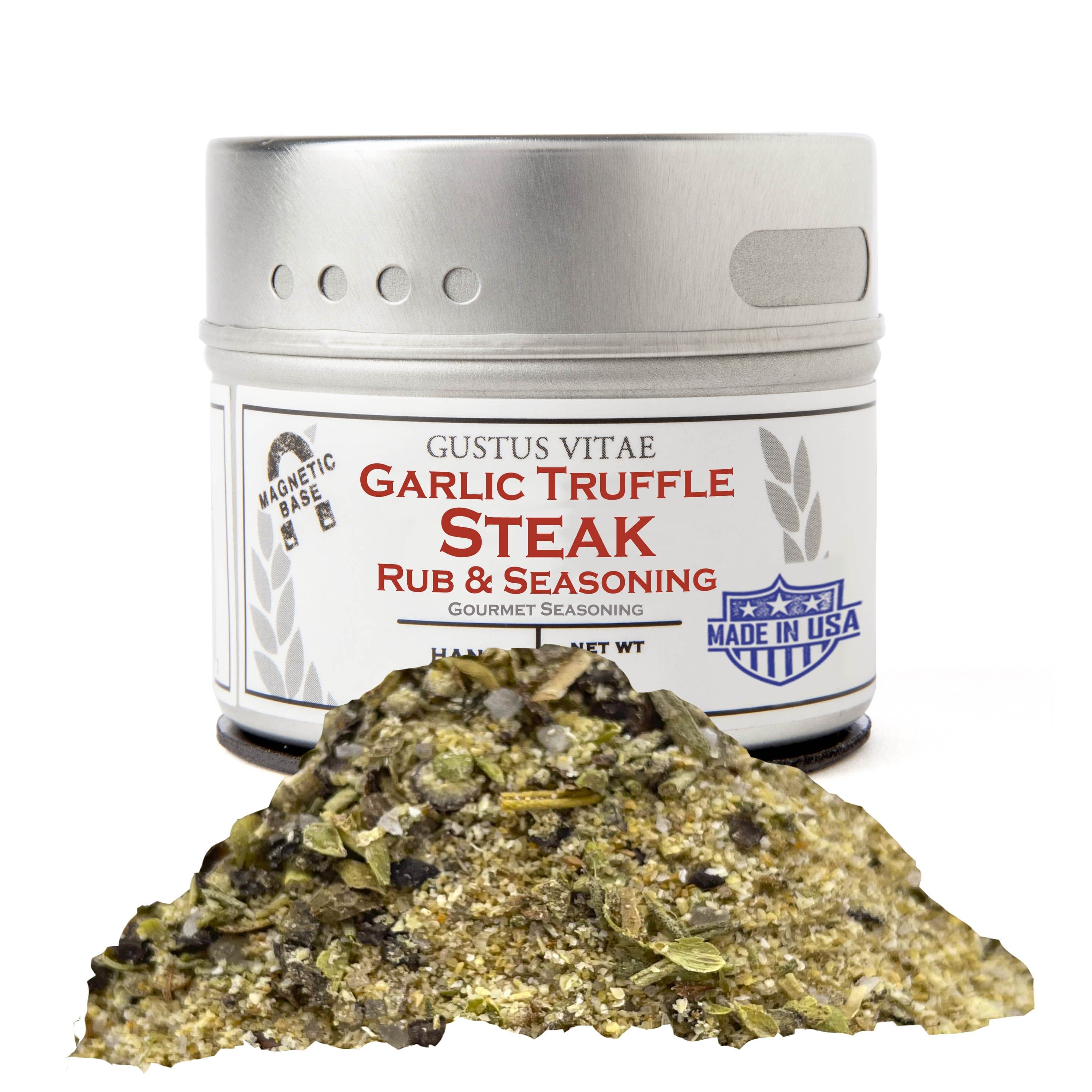 Garlic Truffle Steak Rub (2 oz) | Gourmet Seasoning Blend – All Natural, Small Batch