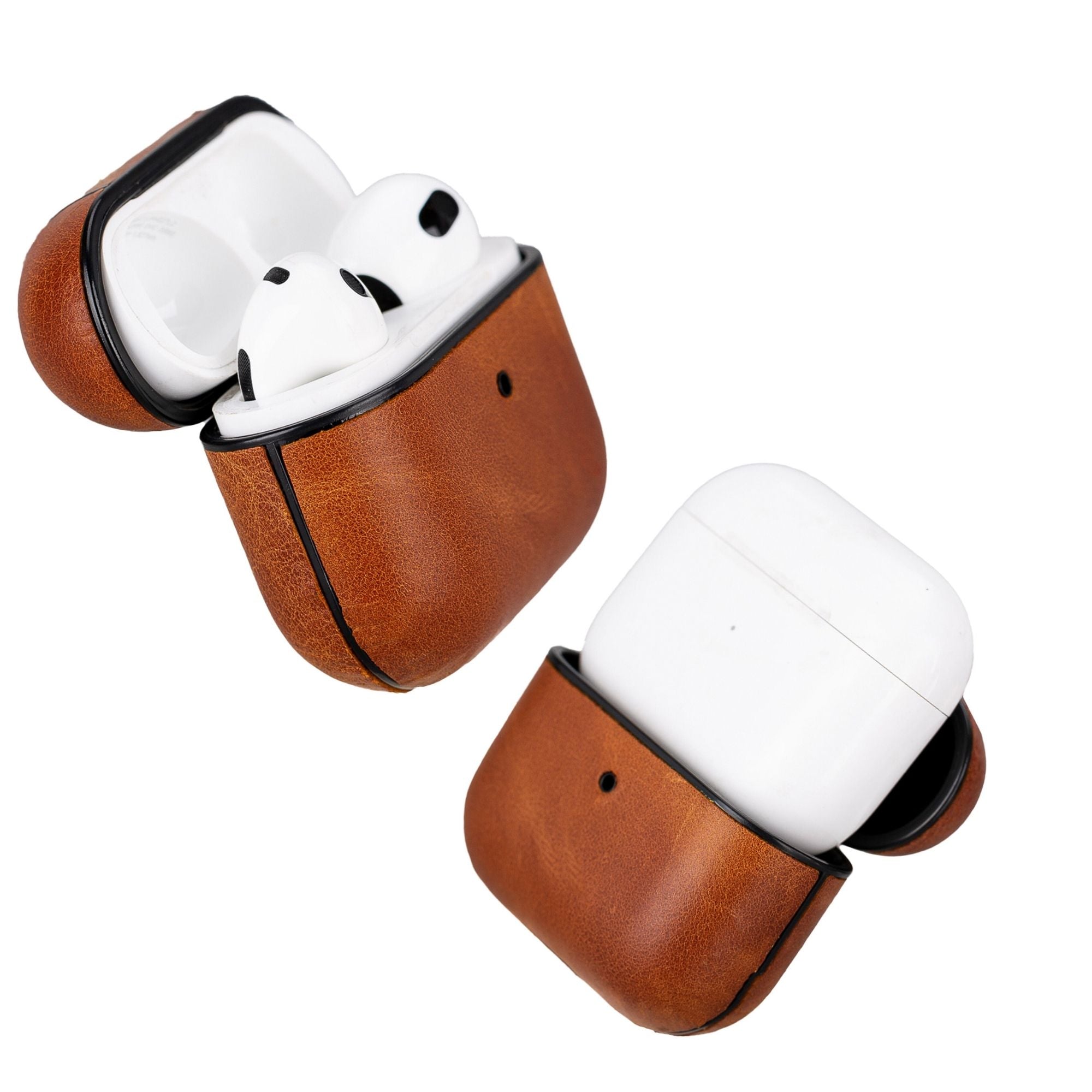 Premium Genuine Leather AirPods 3 Case Cover – Handmade, Slim Fit, & Protective (5 Colors) 