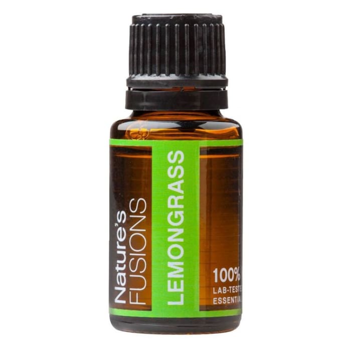100% Pure Lemongrass Essential Oil - Steam Distilled Cymbopogon Flexuosus for Aromatherapy, Skin Care & Insect Repellent - 15ml