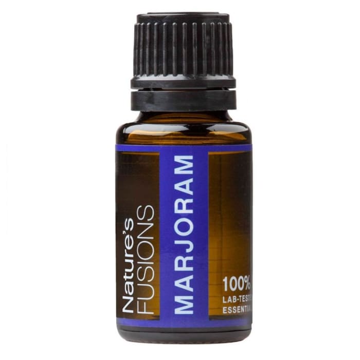 Organic Marjoram Essential Oil 15ml - Pure & Therapeutic Grade for Aromatherapy & Muscle Relief