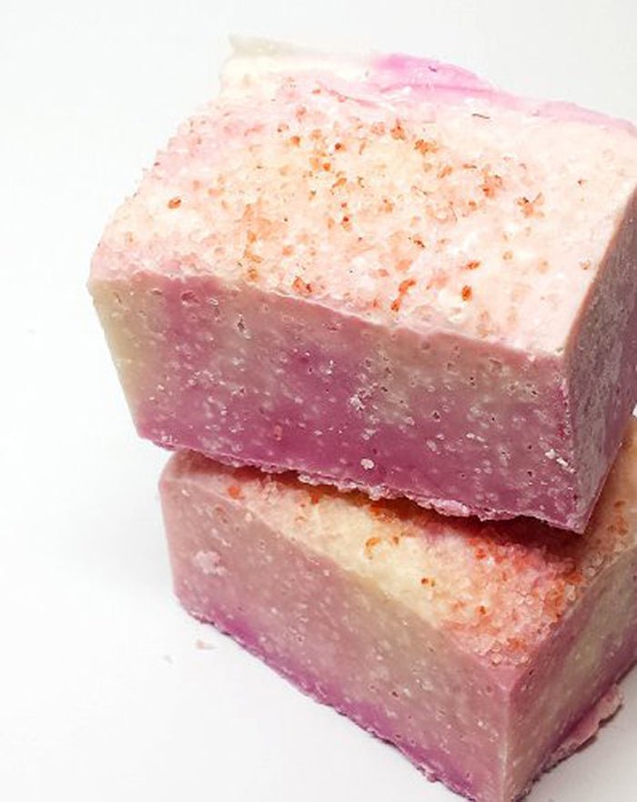 Pink Himalayan Salt & Shea Moisturizing Soap Bar – All-Natural Cold Process for Radiant Skin Care