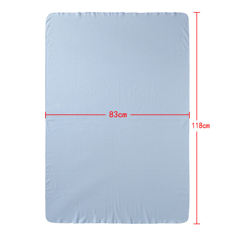 Newborn Solid Color Cotton Wrap Quilt – Ultra-Soft Baby Nap Blanket for Boys & Girls