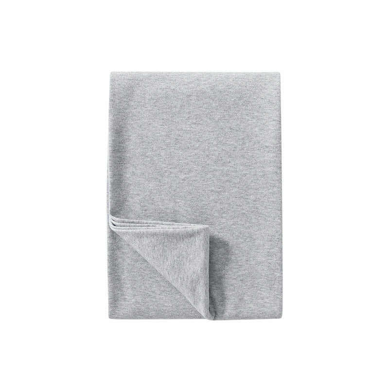 Newborn Solid Color Cotton Wrap Quilt – Ultra-Soft Baby Nap Blanket for Boys & Girls