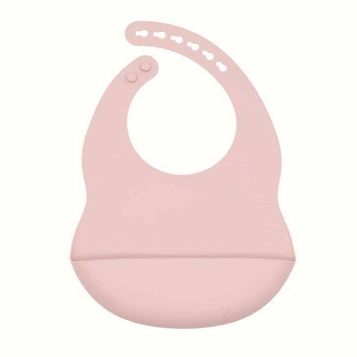 Baby Silicone Bibs Waterproof Food-Grade Feeding Bib with Pocket – Easy Clean, Adjustable, Mess-Free Infant & Toddler Bibs for Boys & Girls | Soft Comfortable Baby Feeding Essentials