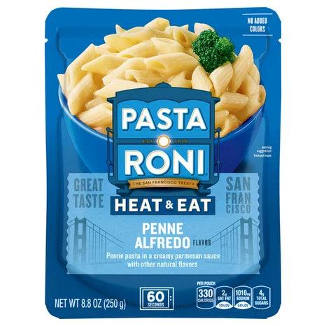 Quick & Creamy Penne Alfredo with White Cheddar & Broccoli | Heat & Eat Pasta Roni