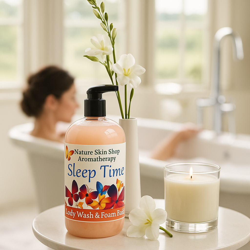 Natural Sleep Inducing Lavender & Chamomile Aromatherapy Body Wash