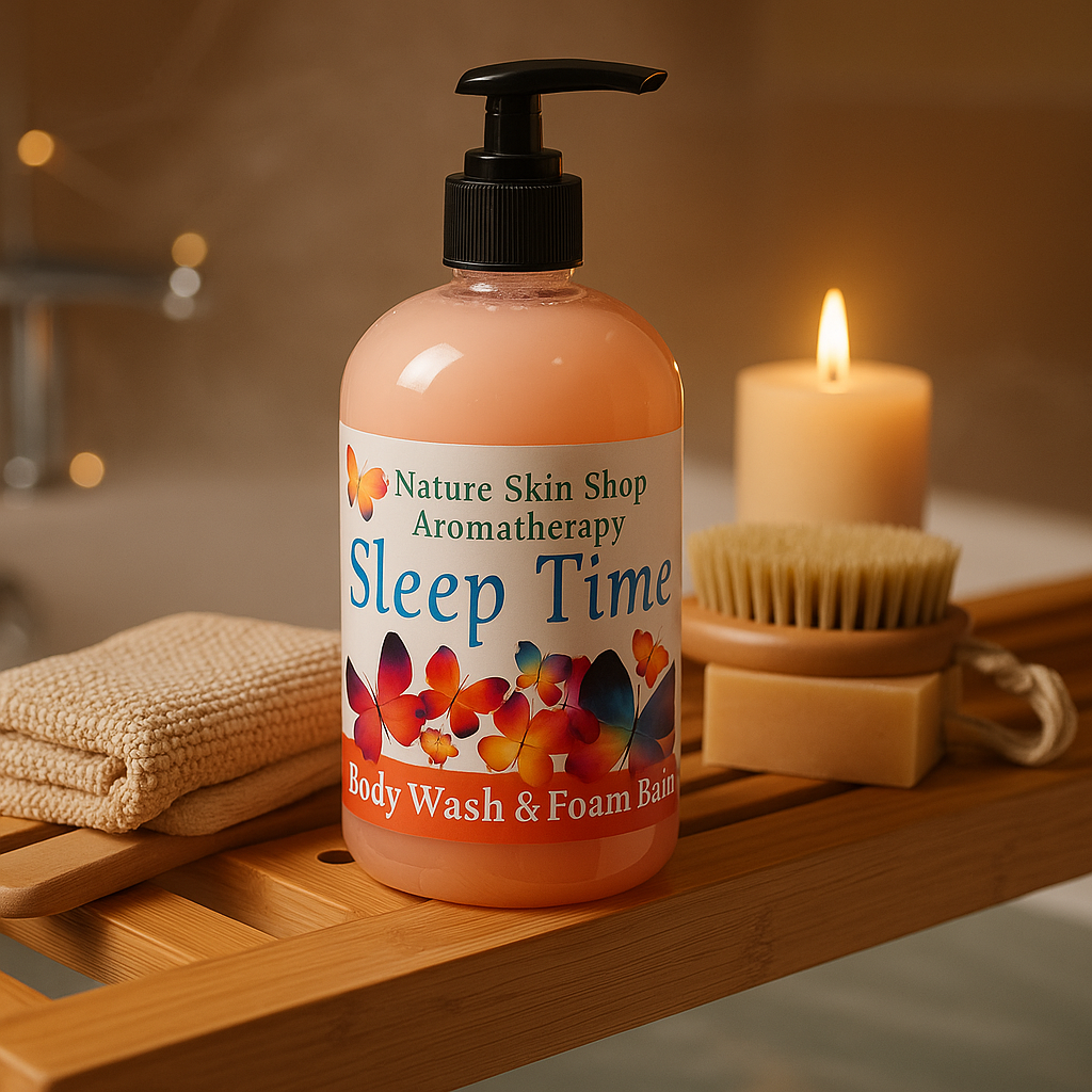 Natural Sleep Inducing Lavender & Chamomile Aromatherapy Body Wash