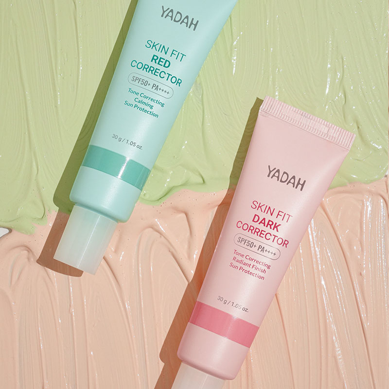 Green Color Corrector Cream Hydrating Primer for Redness Neutralizing – Yadah Skin Fit Red Corrector 30g